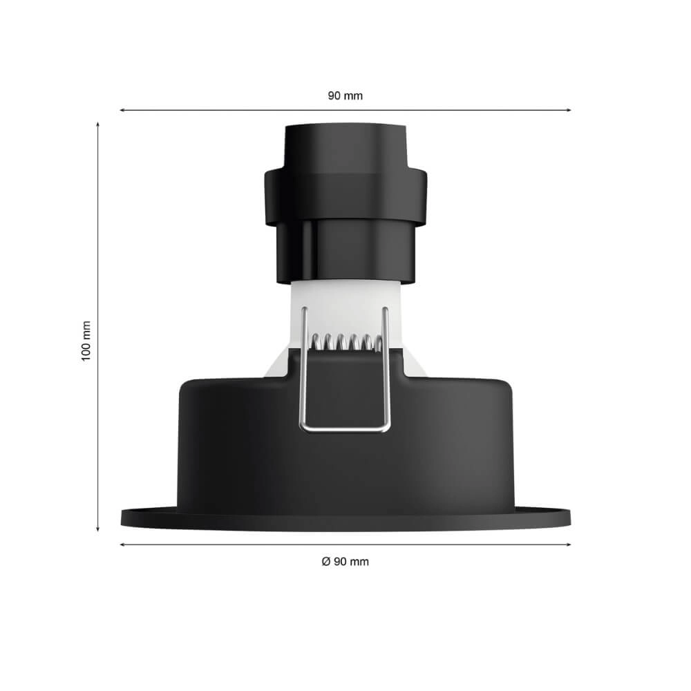 Spot encastré Hue Milliskin - White Ambiance lot de 3 gris argenté Philips 8720169319813