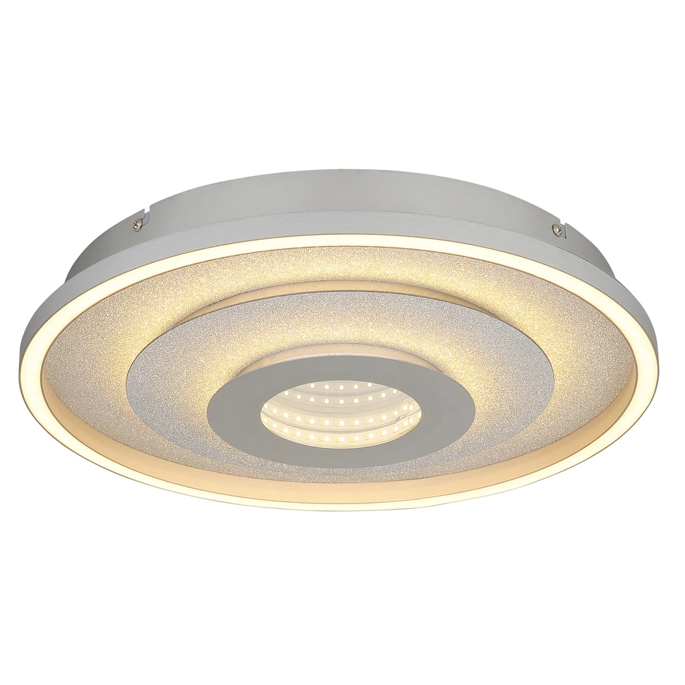Lampe de plafond à design Miles Gris argenté Globo 9007371586721