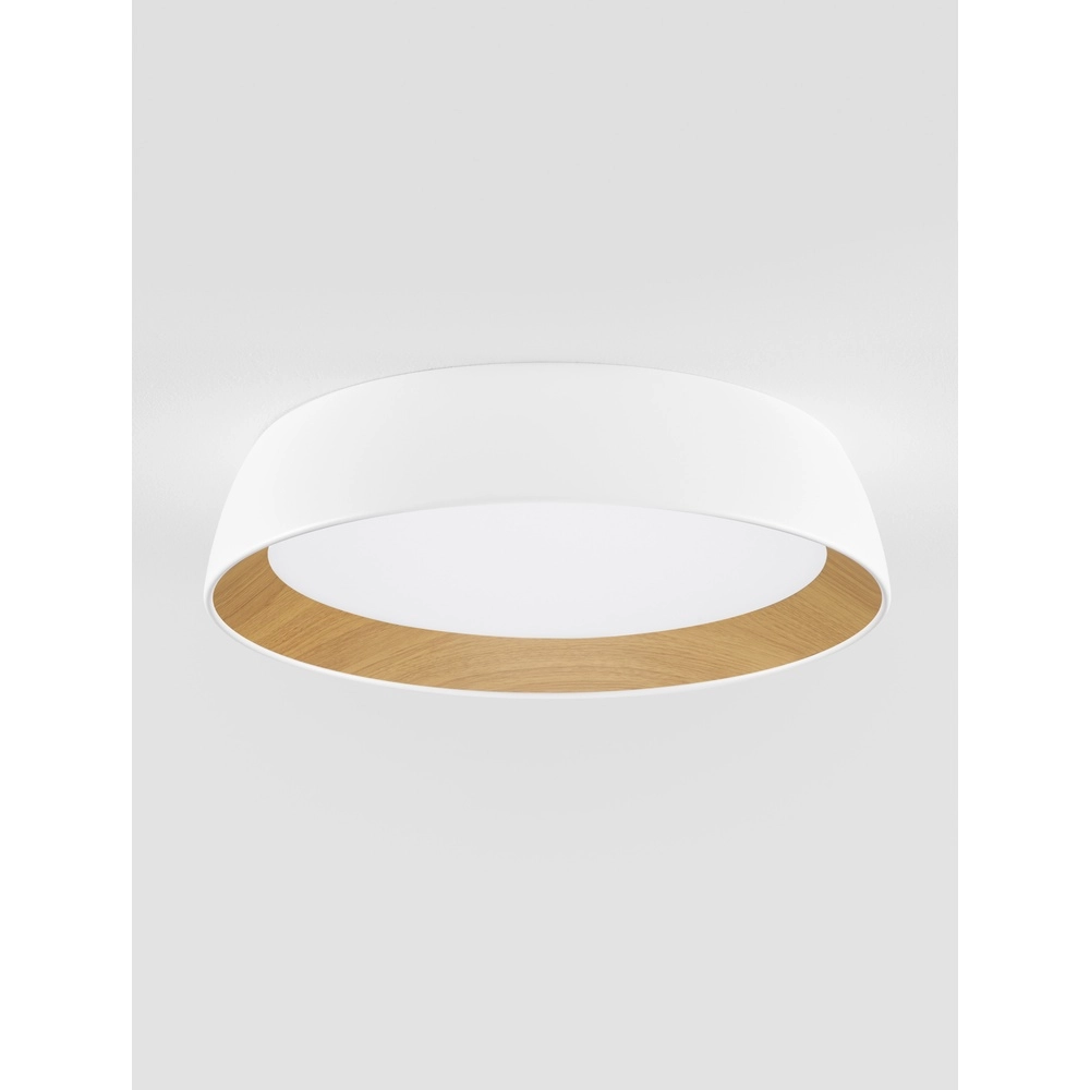 Plafonnier Sigi  Ø 45cm blanc Lyora 5212017448637