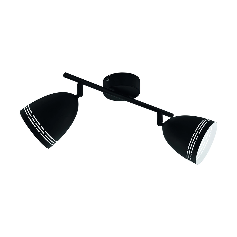 Lampe de plafond Sabatella Noir
