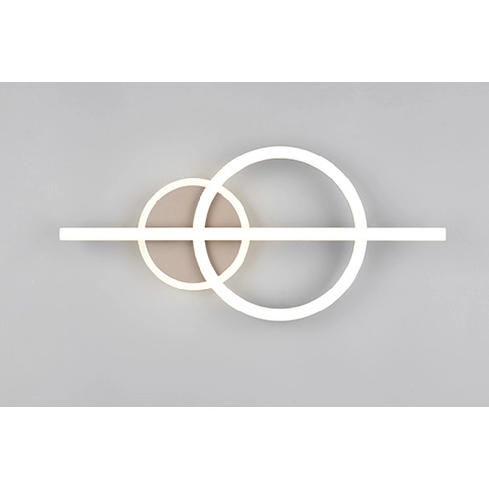 Lampe de plafond Welis Brun sable moderne Trio 4017807704440