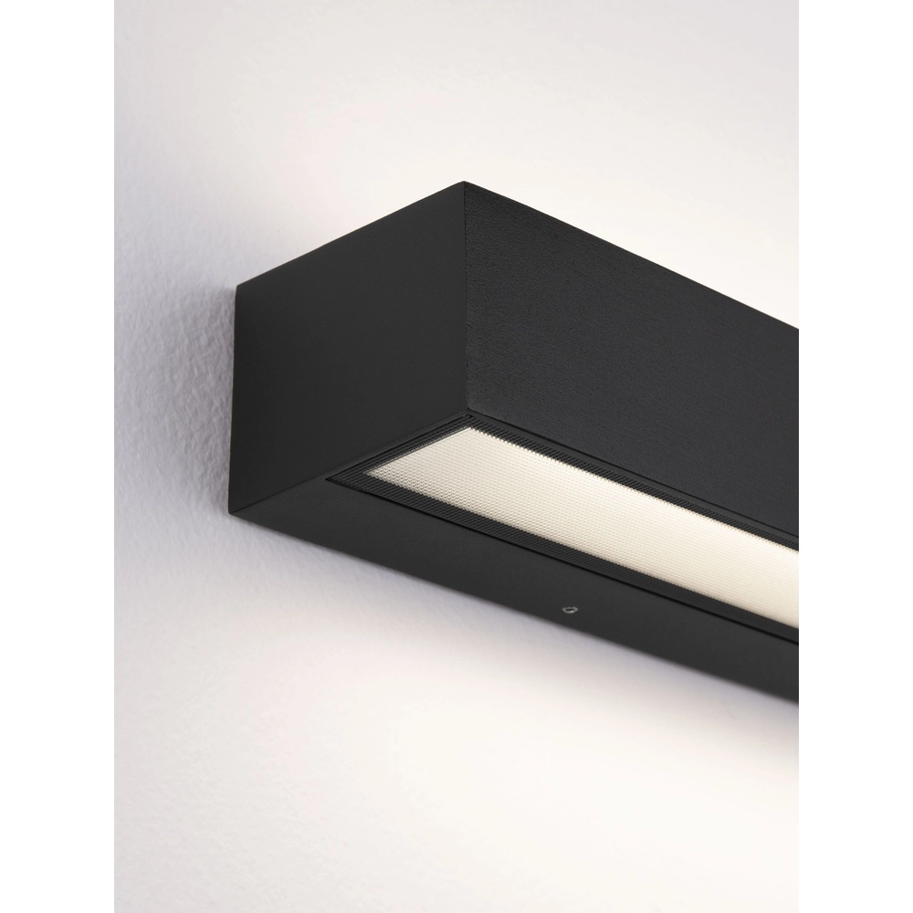 Lampe murale élégante Lane noir 36cm - 28W Lyora 5212017496751