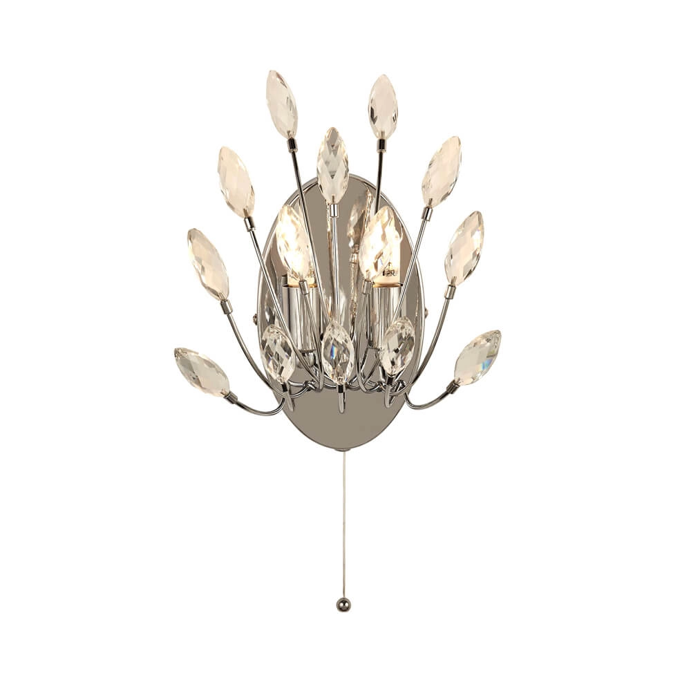 Applique Peacock Cristal