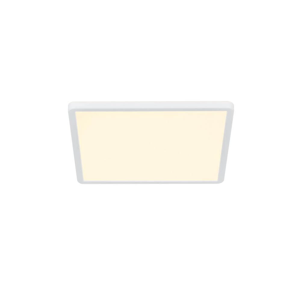 Plafonnier Oja blanc carré 30x30cm ajustable