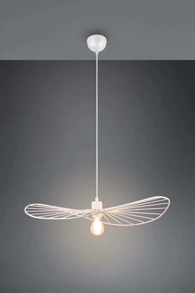 Lampe suspendue Chapeau blanc Trio 4017807574104