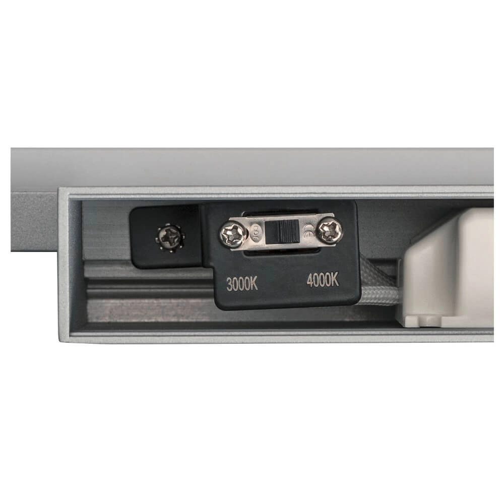 Éclairage de miroir à LED Glenos II argent SLV 4024163236607