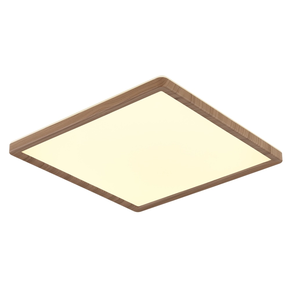 Éclairage de plafond Sapana bois carré 29,4 cm Globo 9007371448432