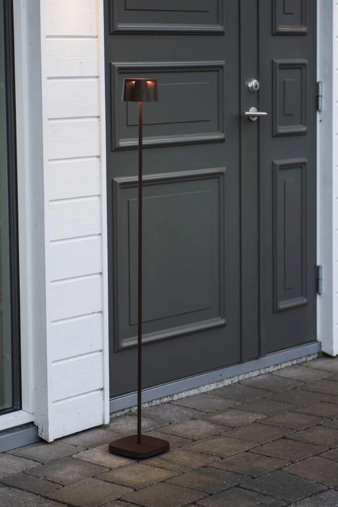 Lampadaire marron rouille Nice pour l'extérieur KonstSmide 7318307831979