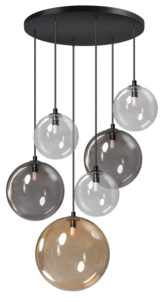 Lampe pendante Vide Shelly 6 lumières