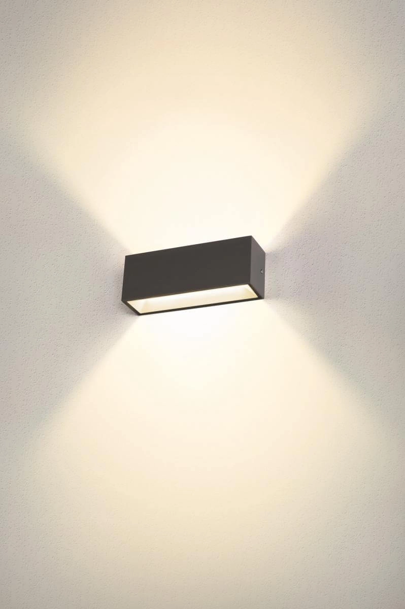 Grand spot mural Sitra L Anthracite SLV 4024163252515