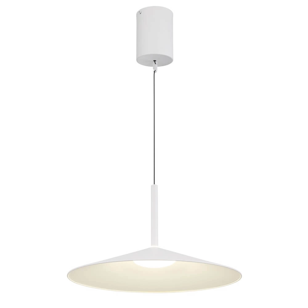 Suspension ronde Lampone motif blanc Ø 47,5cm Globo 9007371453375