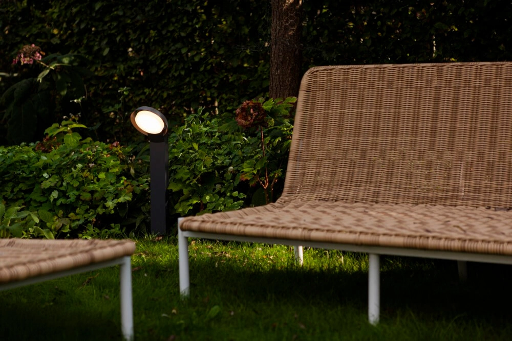 Lampe de jardin design Polo anthracite Lutec 6939412070568