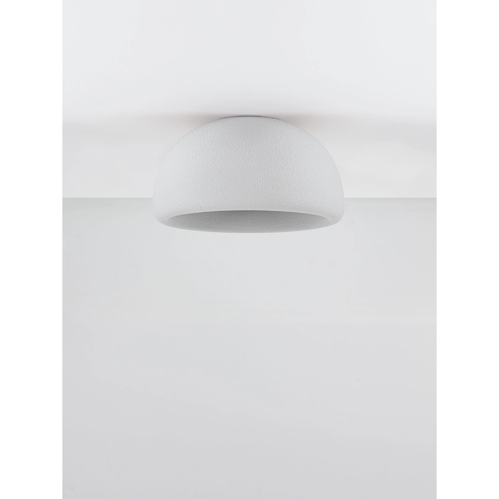 Lampe de plafond moderne Davo gris Ø 43cm Lyora 5212017495723
