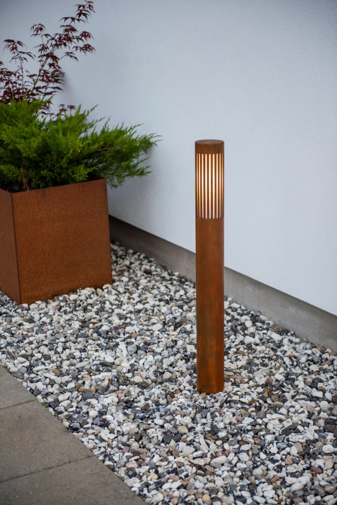 Concevoir l’éclairage des chemins Pistoia Brun rouille KonstSmide 7318303589720