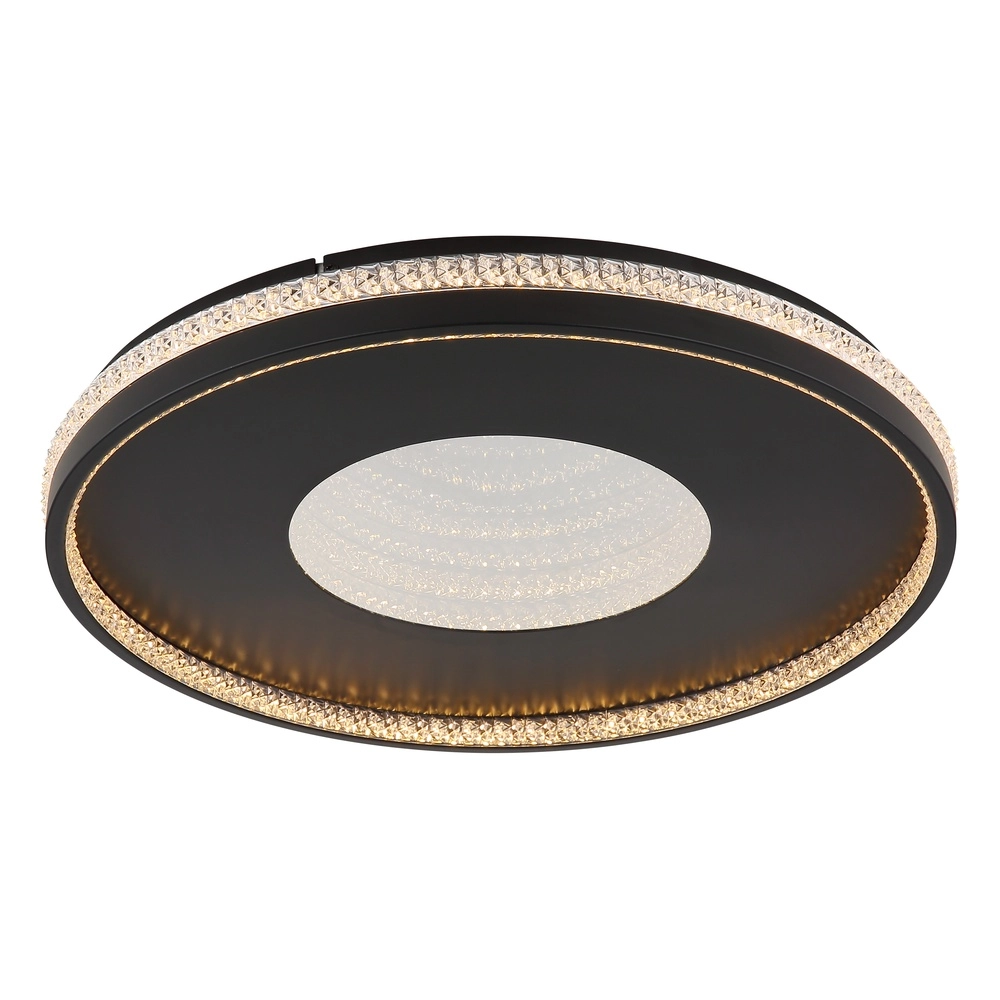 Éclairage de plafond Shirley noir avec du cristal Globo 9007371575299