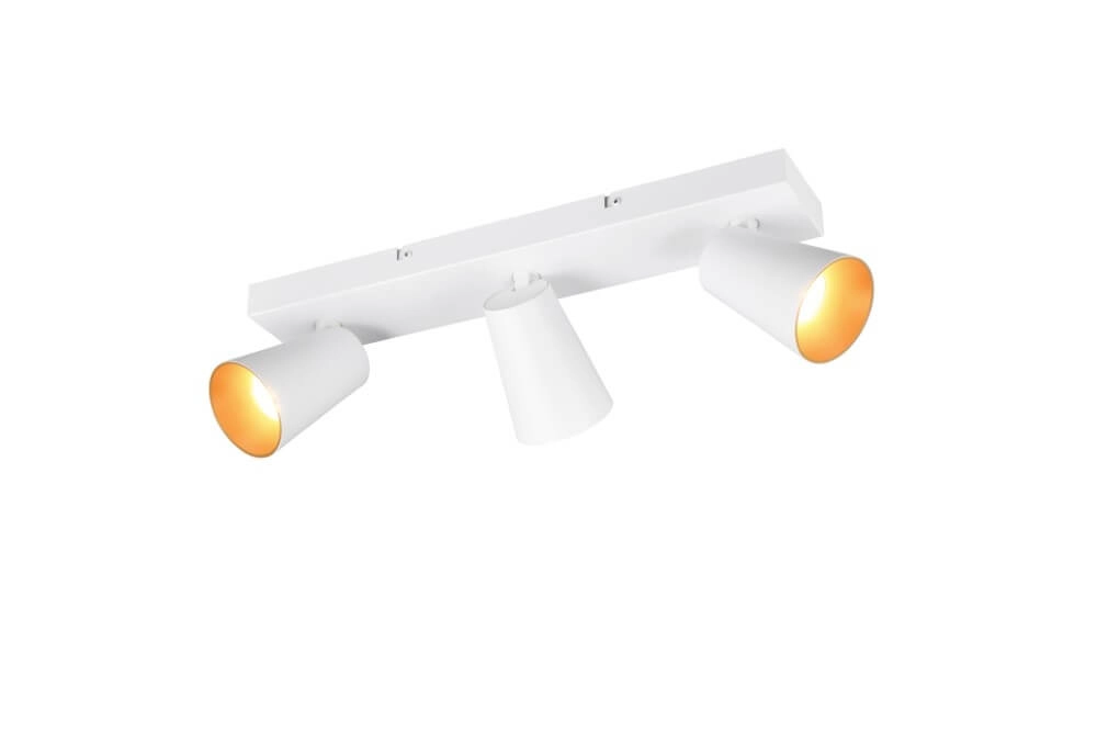Spot en saillie 3 lumières Sharp blanc