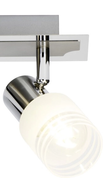 Spot de plafond design Lea 2-gris clair Brilliant 4004353185823