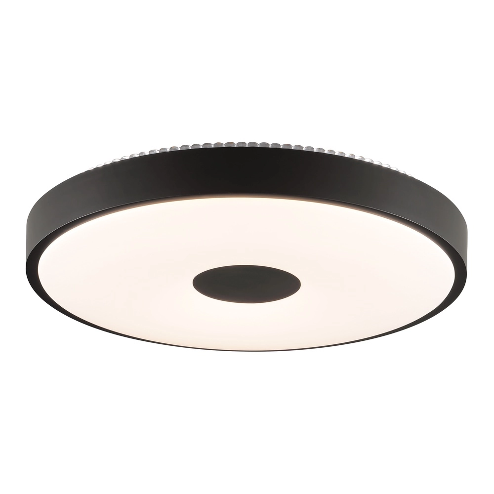 Éclairage de plafond Tavis noir Ø 44,5cm Brilliant 4004353477591