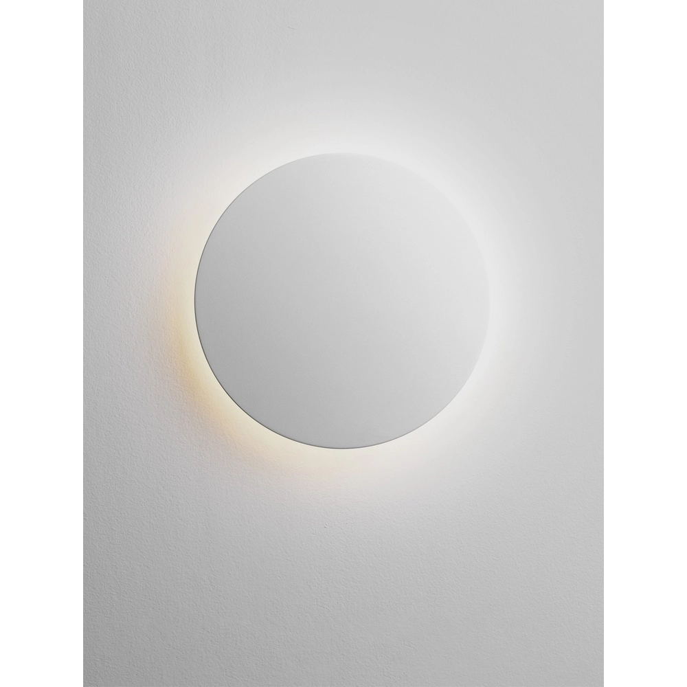 Applique murale ronde Copper blanc Ø 18cm Lyora 5212017447333