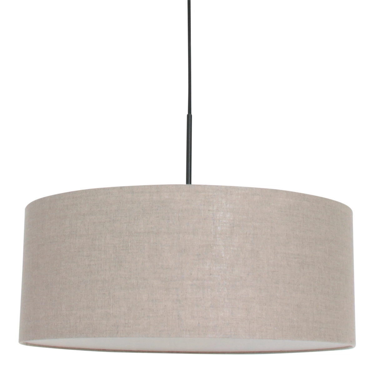 Lampe suspendue Sparkled 50cm avec abat-jour taupe