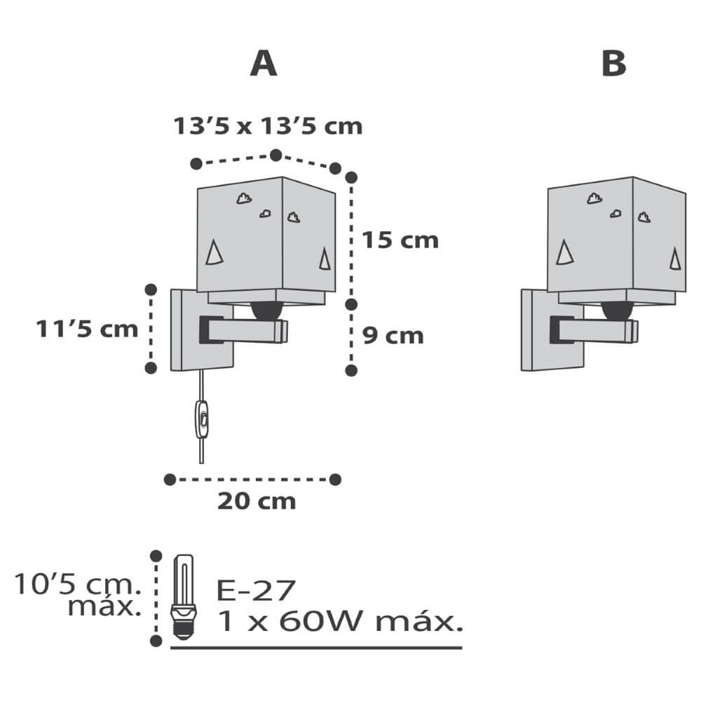 Applique chambre d'enfant Hello Little Dalber 8420406732497