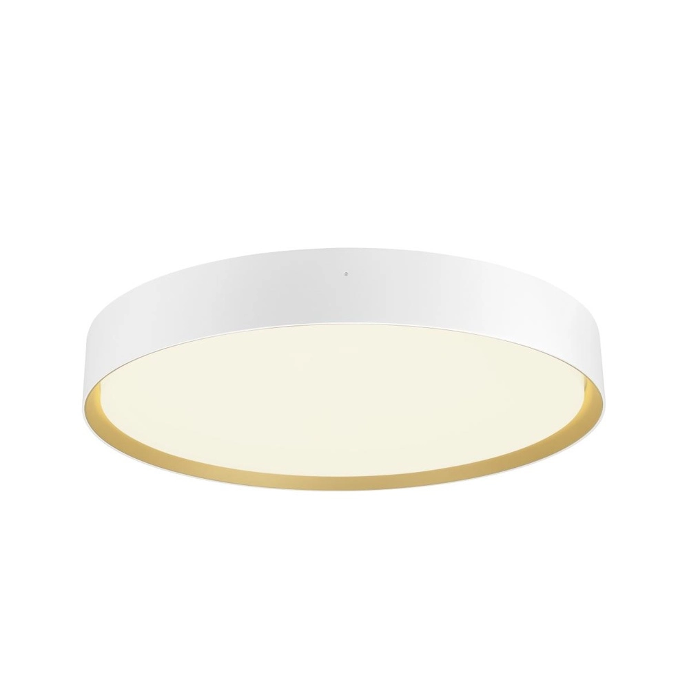 Plafonnier Decona Ø 42cm blanc avec or - 3000K/4000K SLV 4024163302937