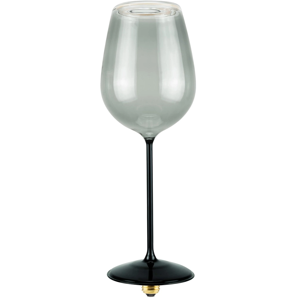 Source lumineuse en verre à vin Floating fumée - 5W - E27 - 500 lm - 2200K - Ø 12 cm Segula 4260751134652