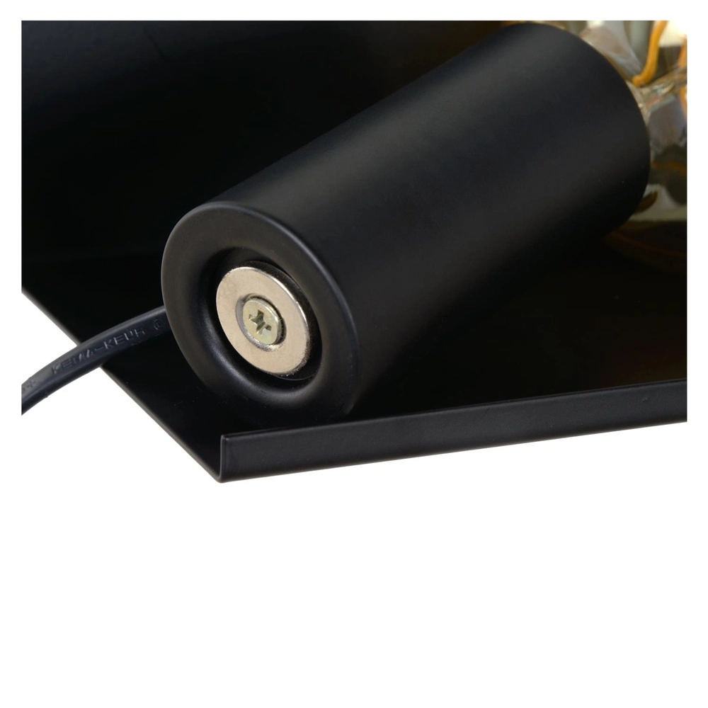 Lampe de chevet Sebo Noir Lucide 5411212061287
