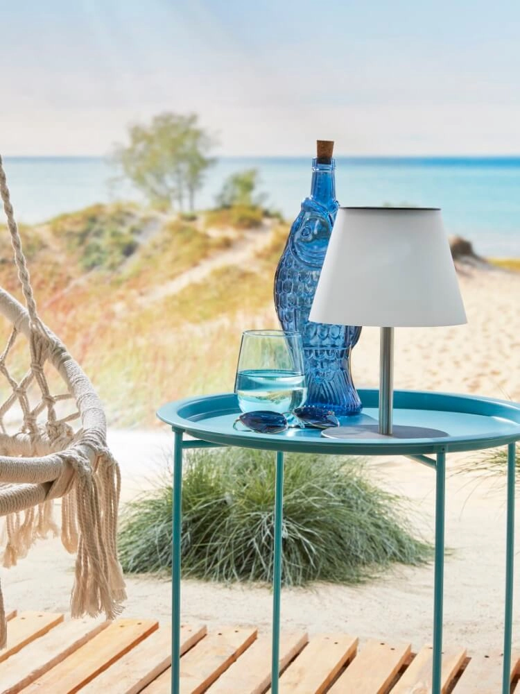 Lampe de table design Maspalomas solaire Luxform 8719099201800