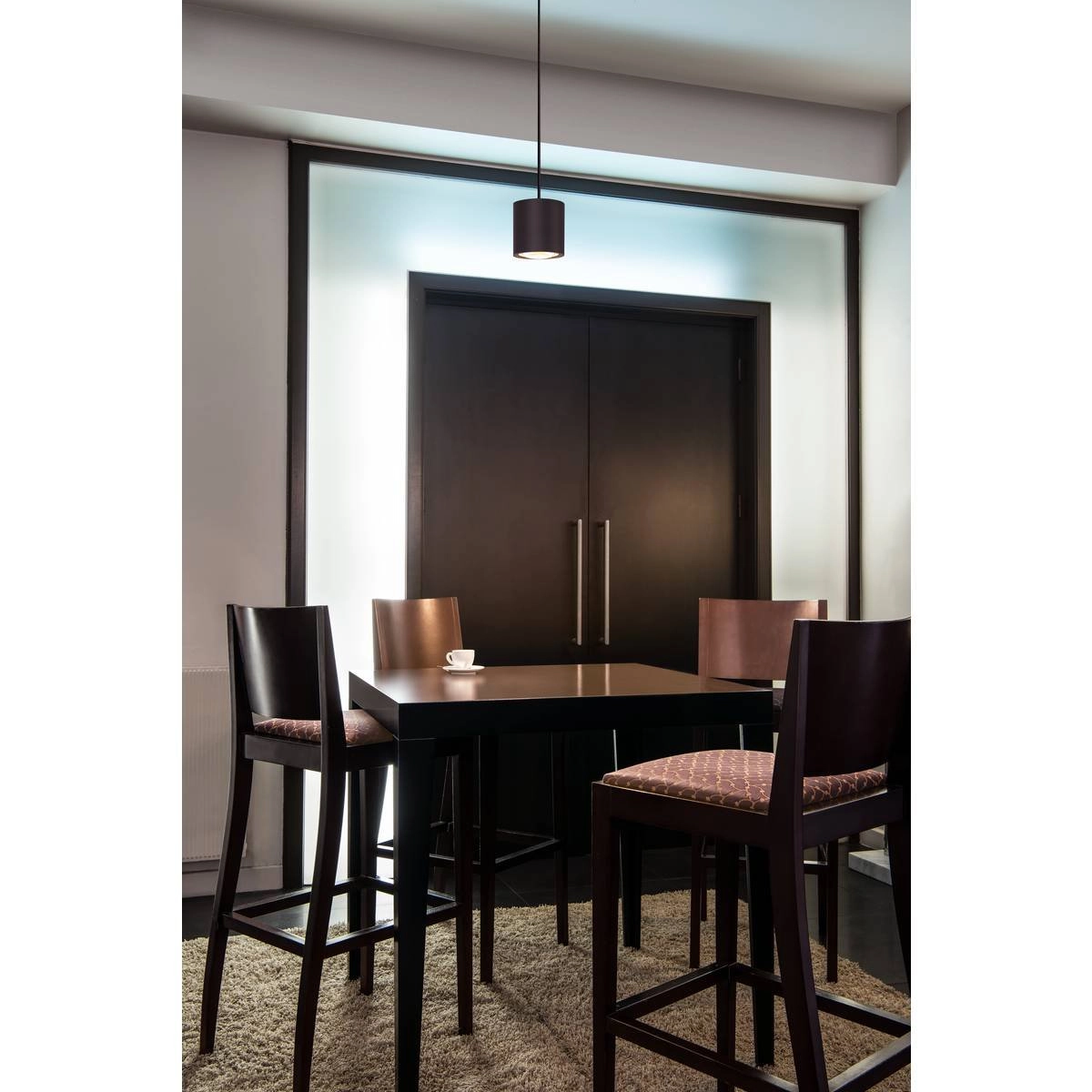 Lampe suspendue à LED Oculus 9 cm noir SLV 4024163248228