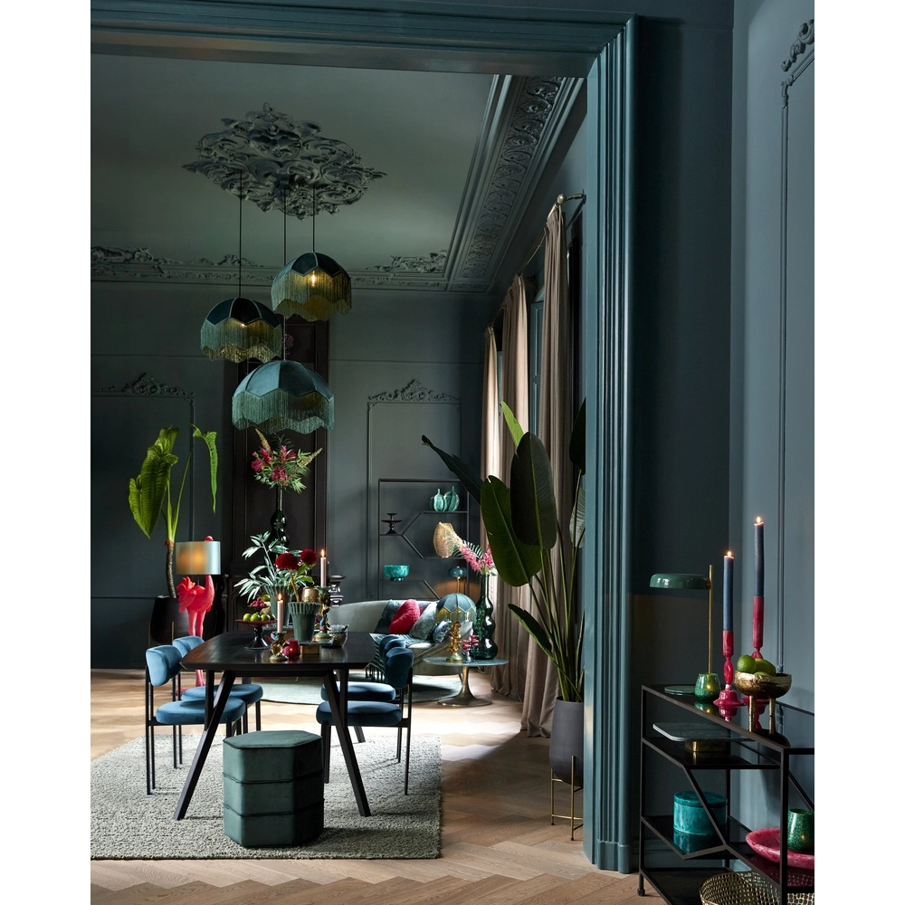 Lampe suspendue Malacia Ø 40cm - vert velouté Light & Living 8717807759261