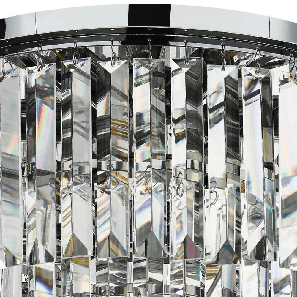 Plafonnier Basic avec cristal Agrigento Ø 50 cm Stars of Light 9002759395698