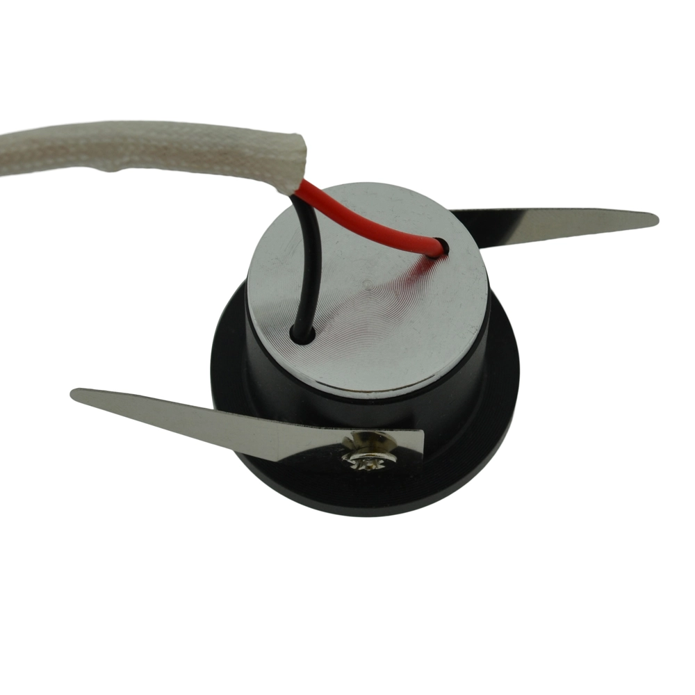 Spot encastrable carré Forte Mini noir Lyora 8716803509511