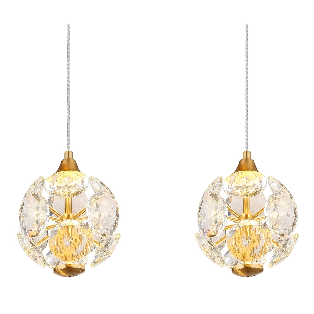 Lampe suspendue à 4 lumières Virina Or Globo 9007371452620