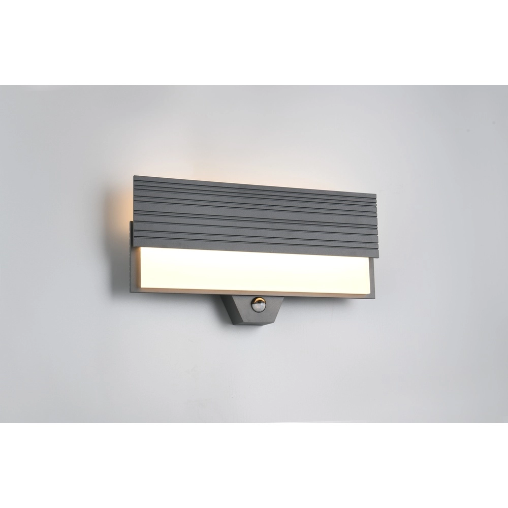 Applique murale design Mariza anthracite avec capteur Trio 4017807603774