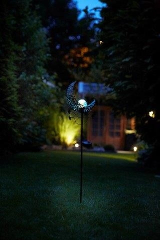 Joli lot de 2 Mandala Moon bleu Luxform 8719099252314