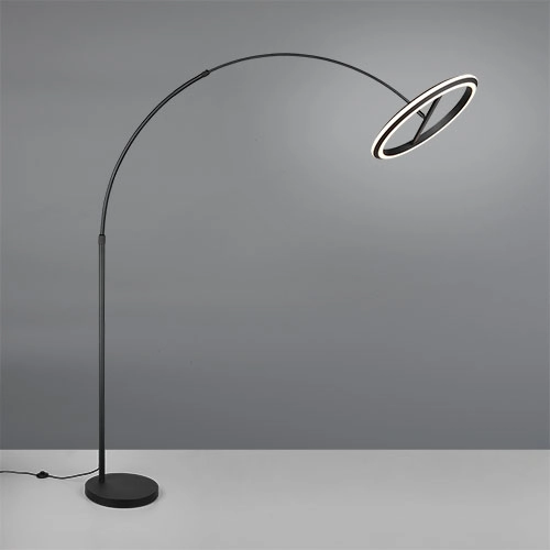 Lampe de pied Amador Noir Trio 4017807688160