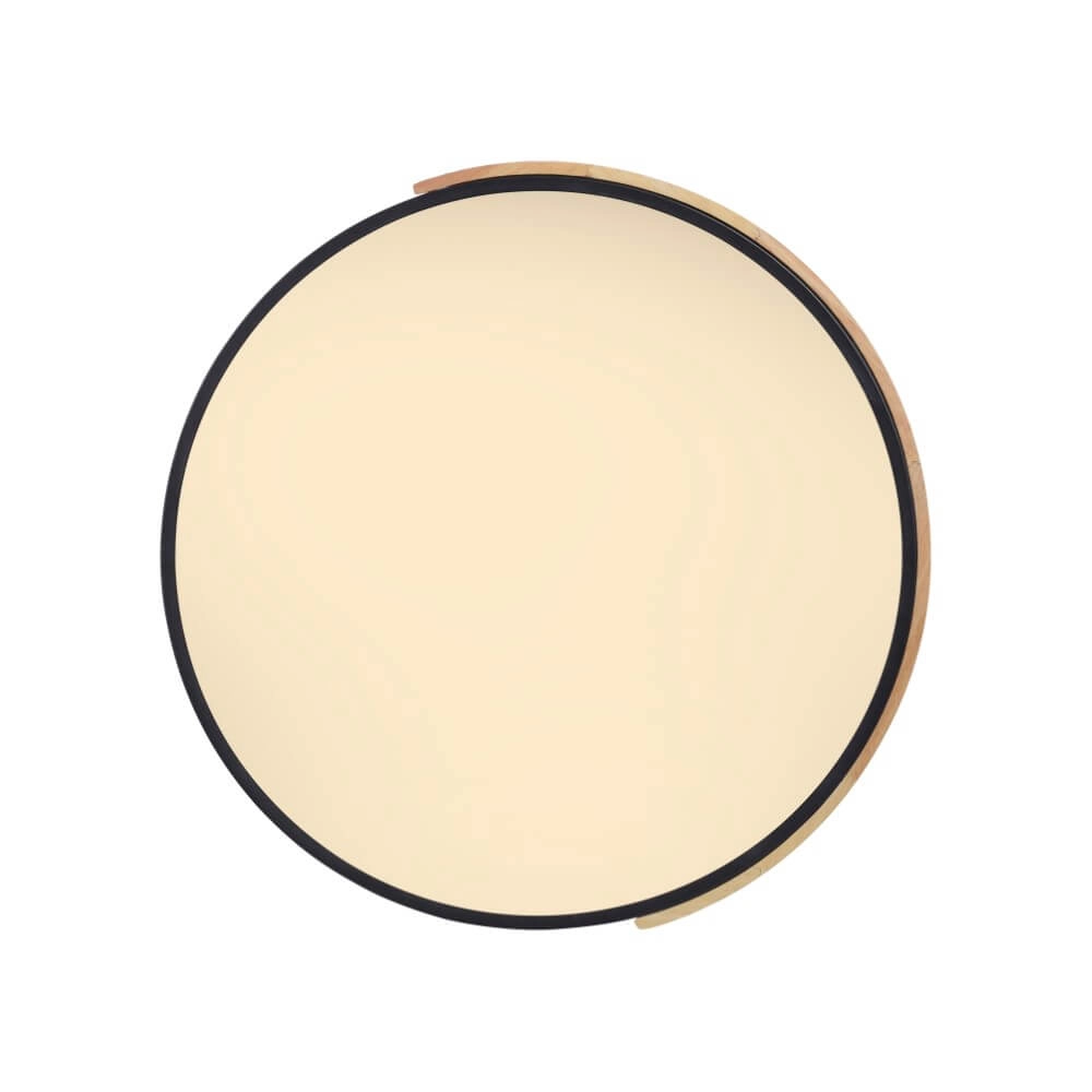 Plafonnier rond Q-Bila noir Paul Neuhaus 4012248366219