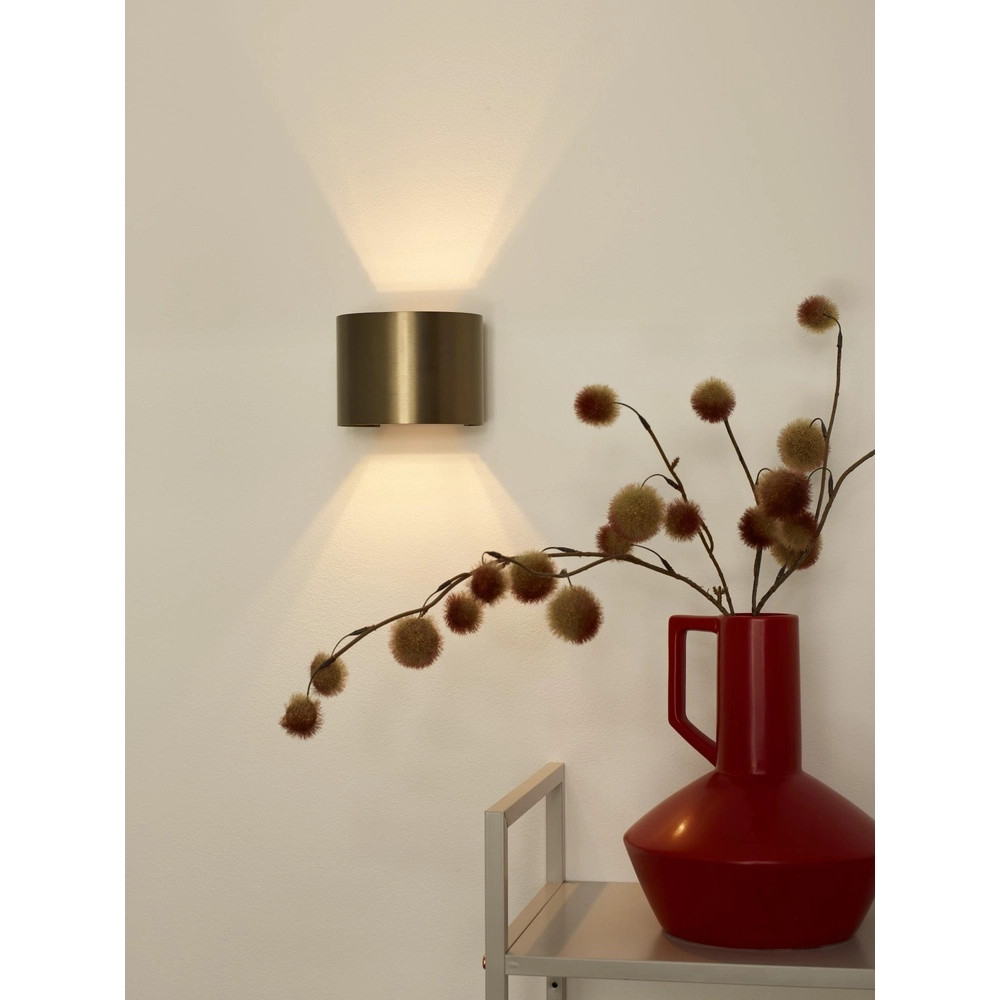 Tache de mur arrondi Xio 2700K brun rouille Lucide 5411212092472