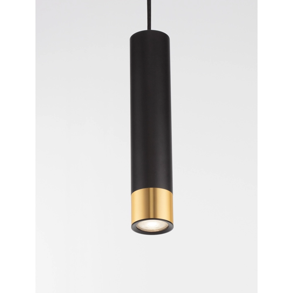 Suspension design Picto 30cm noir avec or Suspension design Picto 30cm noir avec or