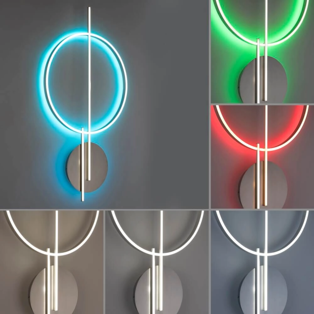 Plafonnier unique Q-Arkoa métal Paul Neuhaus 4012248366608