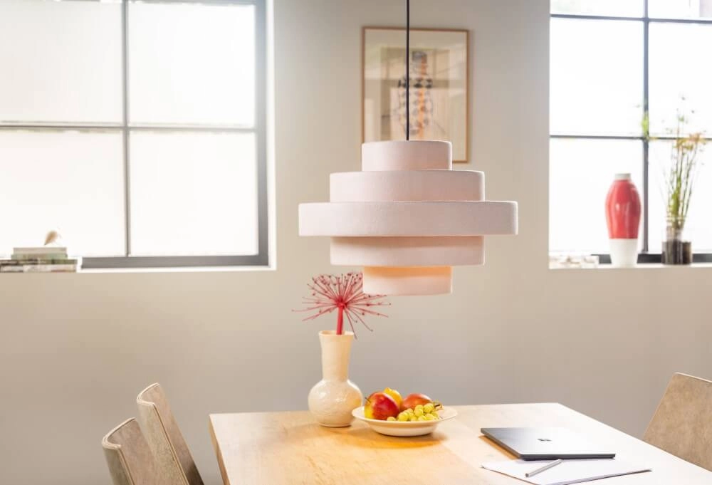 Lampe suspendue moderne Jones crème ETH 8720195305552