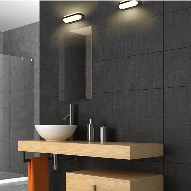 Applique d'extérieur noire Dosko 18 cm Steinhauer 8712746133165