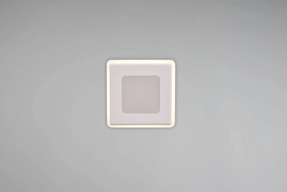 Place carrée Nimbus conception blanc Trio 4017807574449