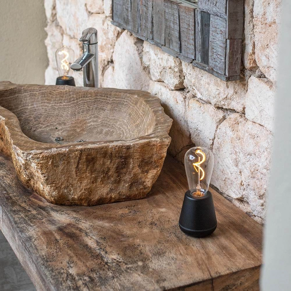 Lampe de table rechargeable One Black IP65 Humble 7446023299237