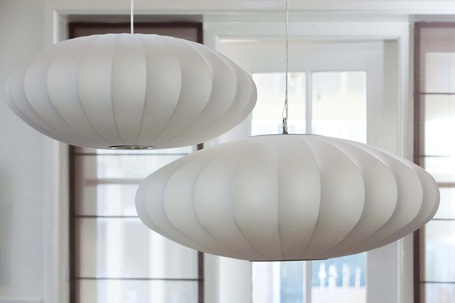 Suspension Japandi Fay Ø 50cm blanc Suspension Japandi Fay Ø 50cm blanc