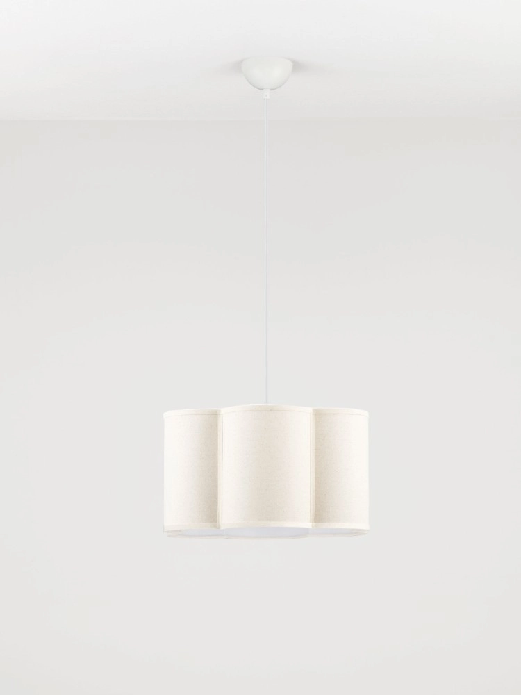 Lampe suspendue Bloosy Crème Lyora 5212017493545