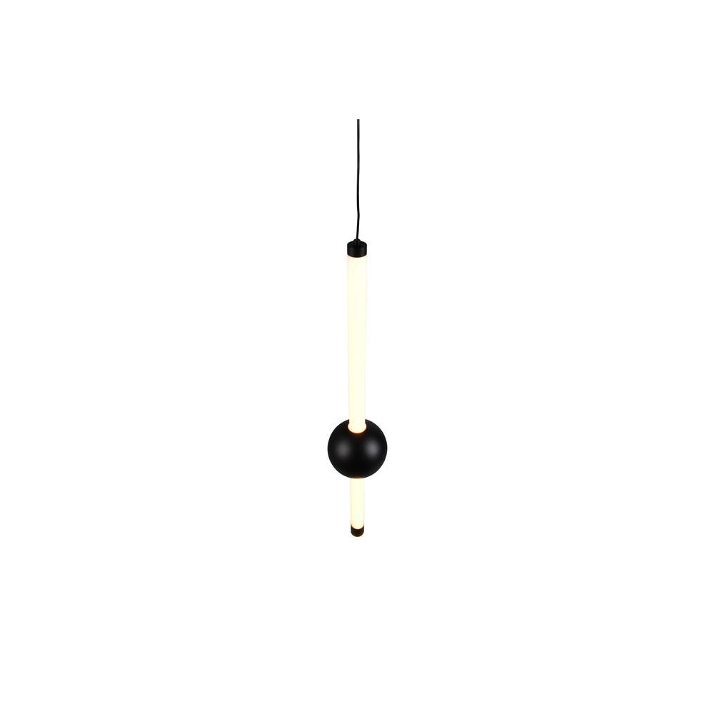 Suspension moderne Melita noir Trio 4017807661927