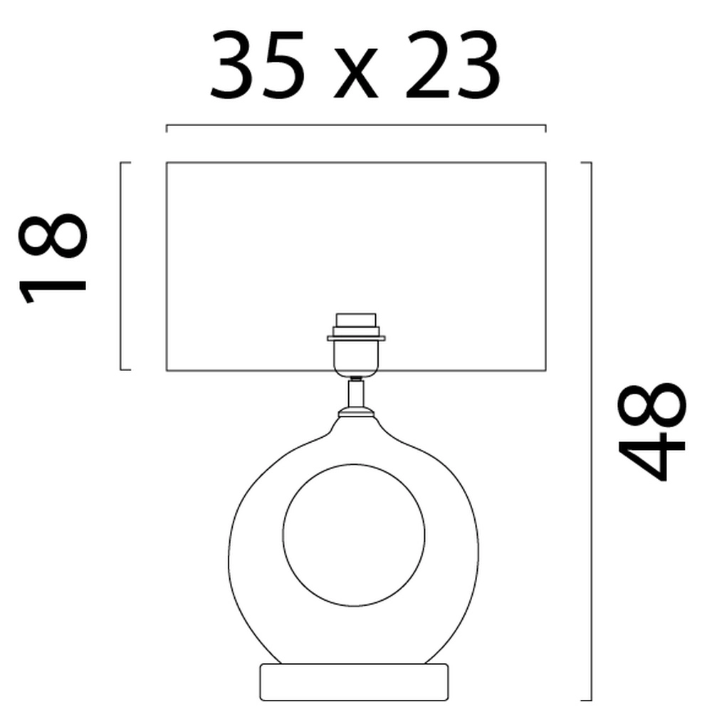 Lampe de table Japandi Woodie Round 35 cm - bois avec naturel Masterlight 8718121392745