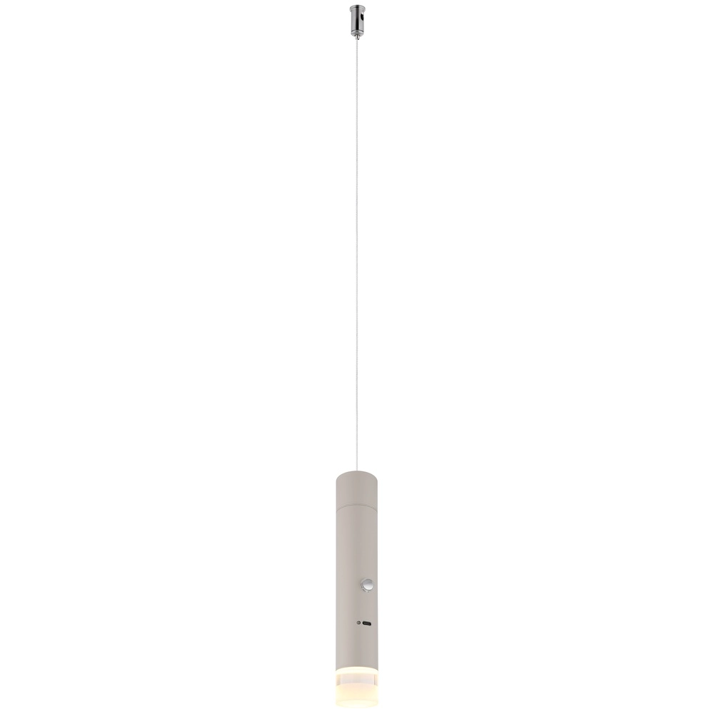 Suspension moderne Pelo brun sable